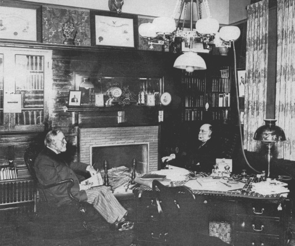 Evans' office